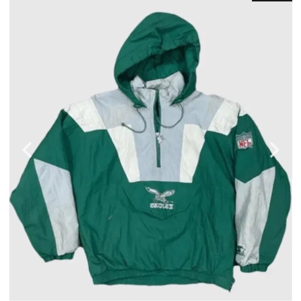 Philadelphia Eagles Pullover Jacket - image 1